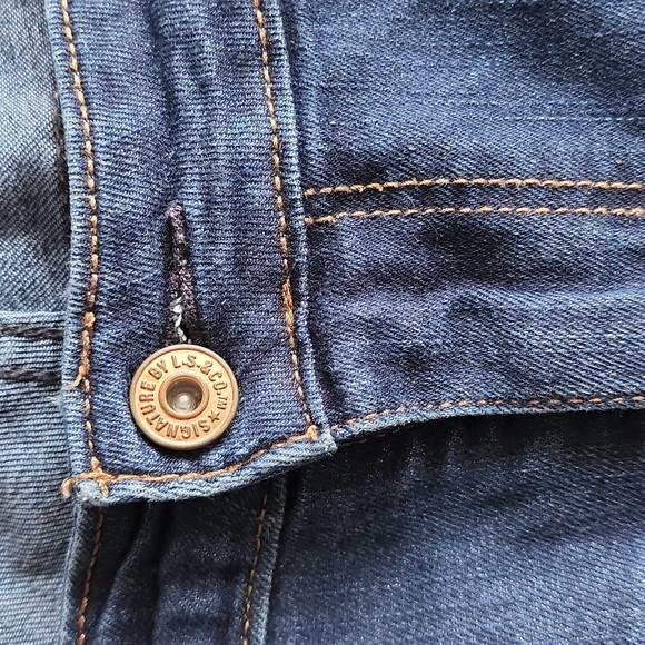 Levi's signature Bermuda shorts women's plus size 28w - Picture 7 of 7